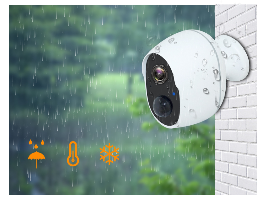 Indoor/Outdoor  Wireless Security Camera