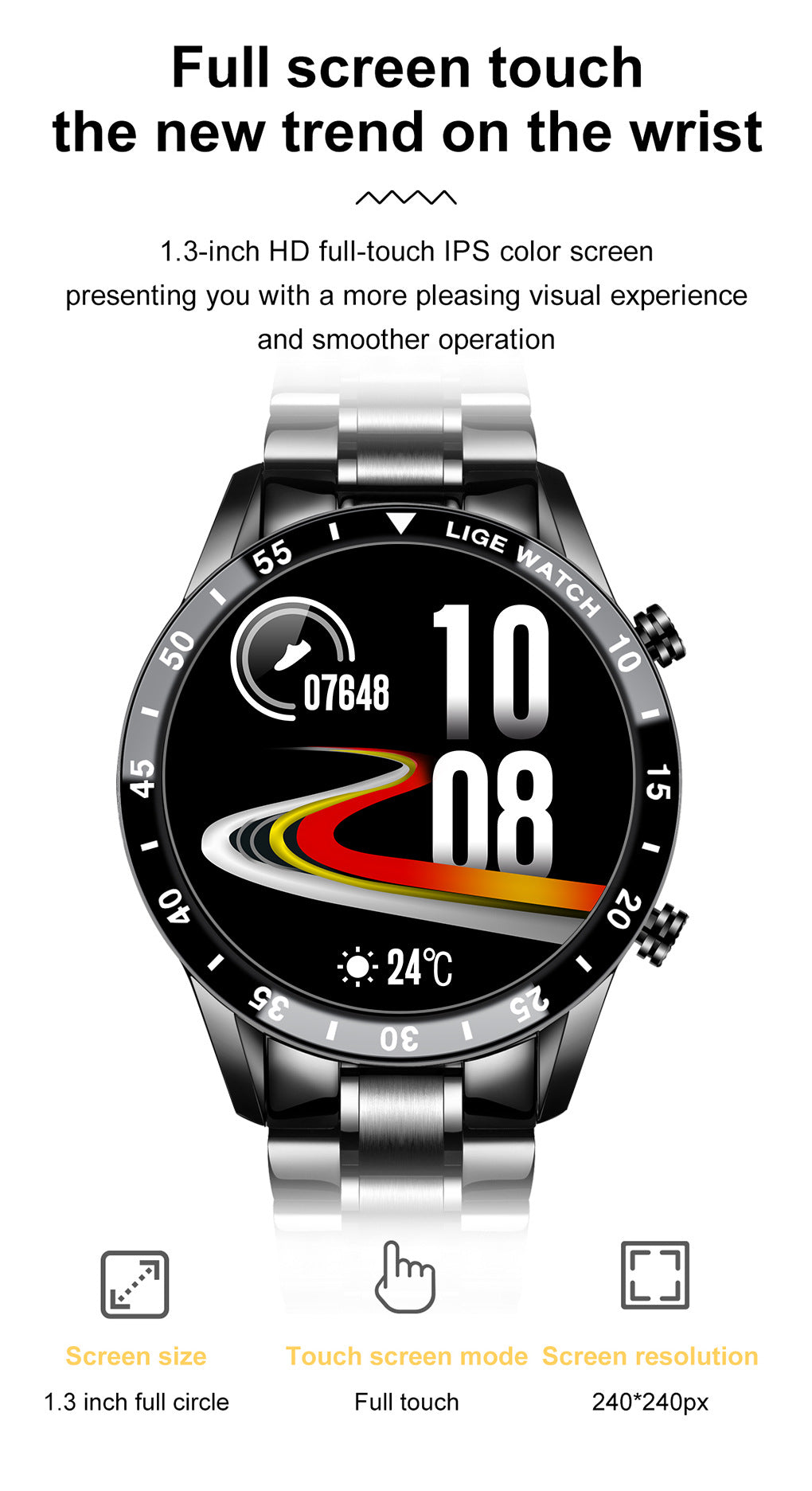 Lige's New Smart Watch Upgrade Smart Wearable Watch
