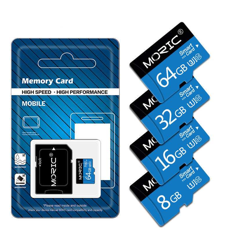 Mobile phone memory card recorder memory card