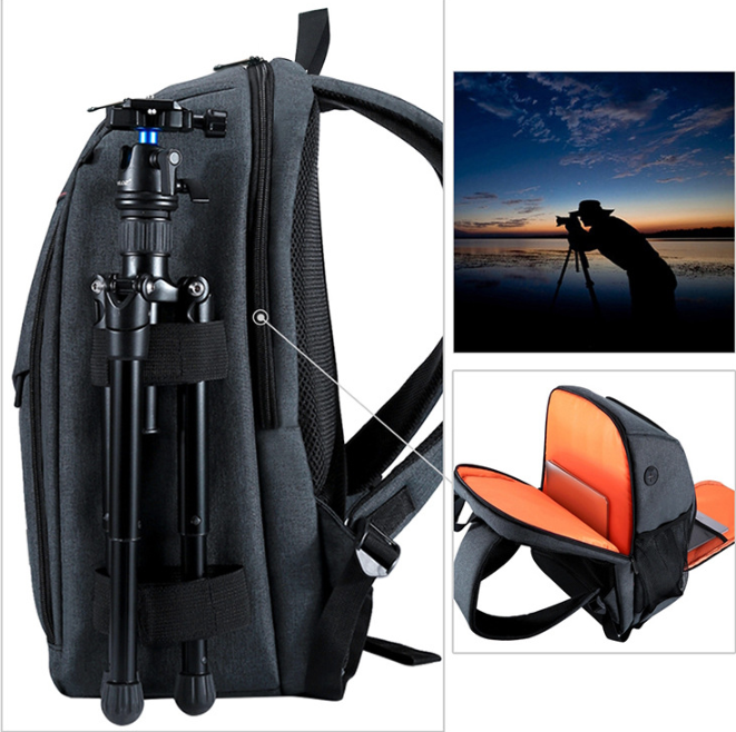 Camera backpack waterproof camera bag