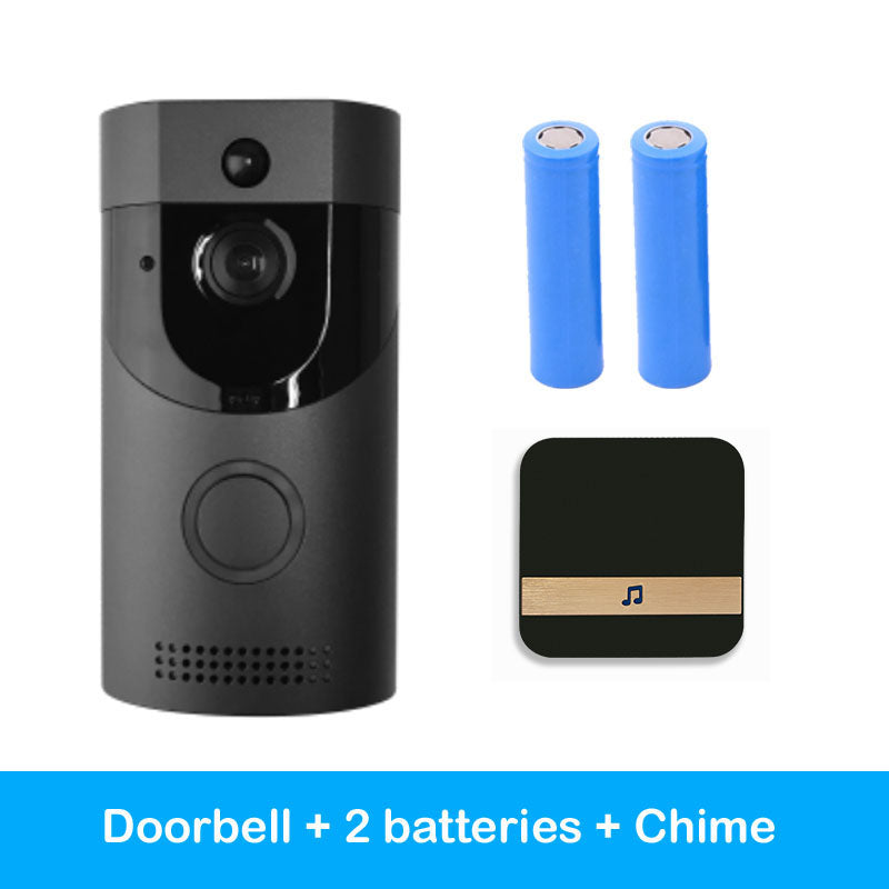 Home alarm smart wifi video doorbell wireless video intercom doorbell mobile phone remote video sea H1 program