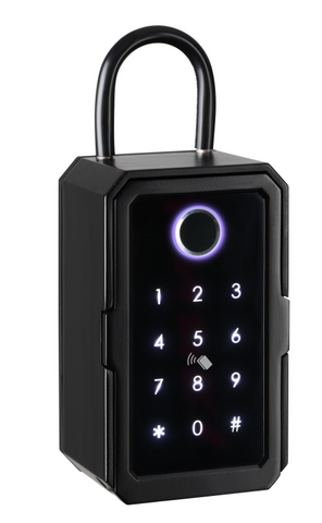 Waterproof Smart Key Box, - Fingerprint, Passcode, Card, App - SLB10
