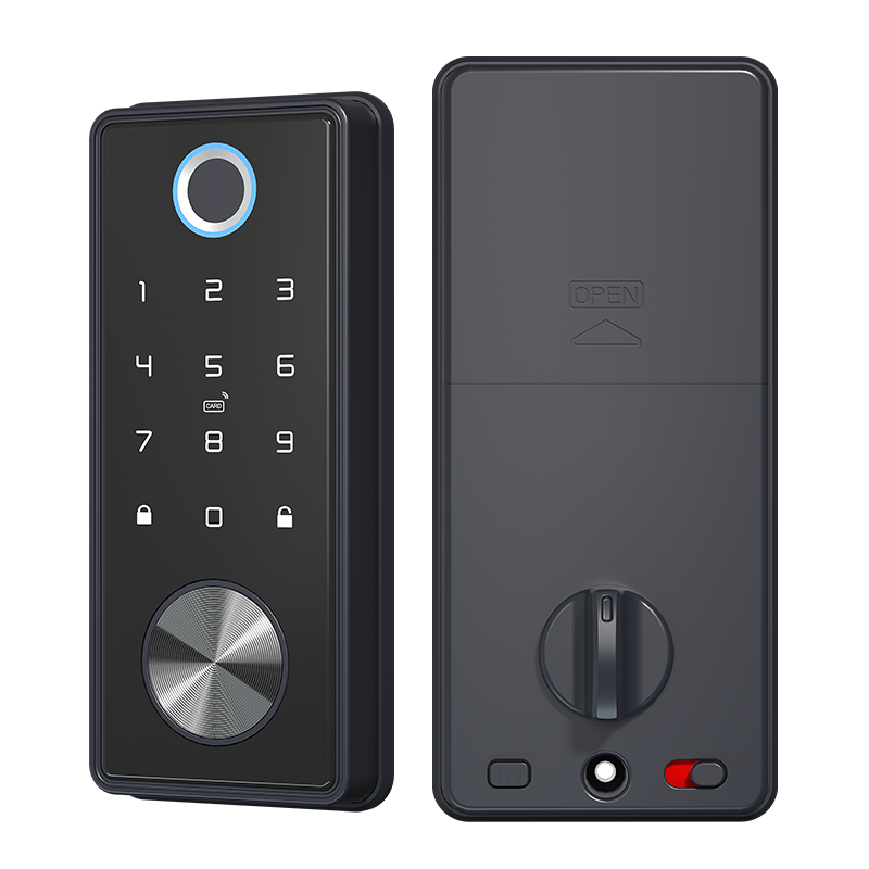 Smart Keyless Door Lock – Fingerprint, Code, Card & App Control | Secure & Durable - SL15
