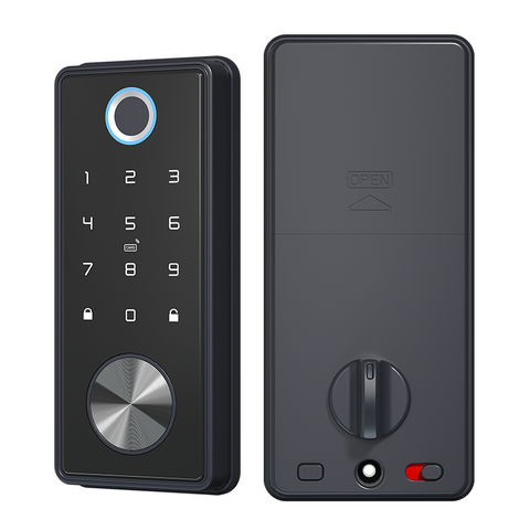 Smart Keyless Door Lock – Fingerprint, Code, Card & App Control | Secure & Durable - SL15