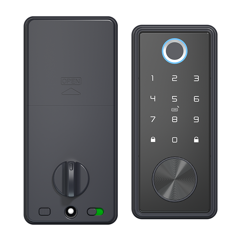 Smart Keyless Door Lock – Fingerprint, Code, Card & App Control | Secure & Durable - SL15