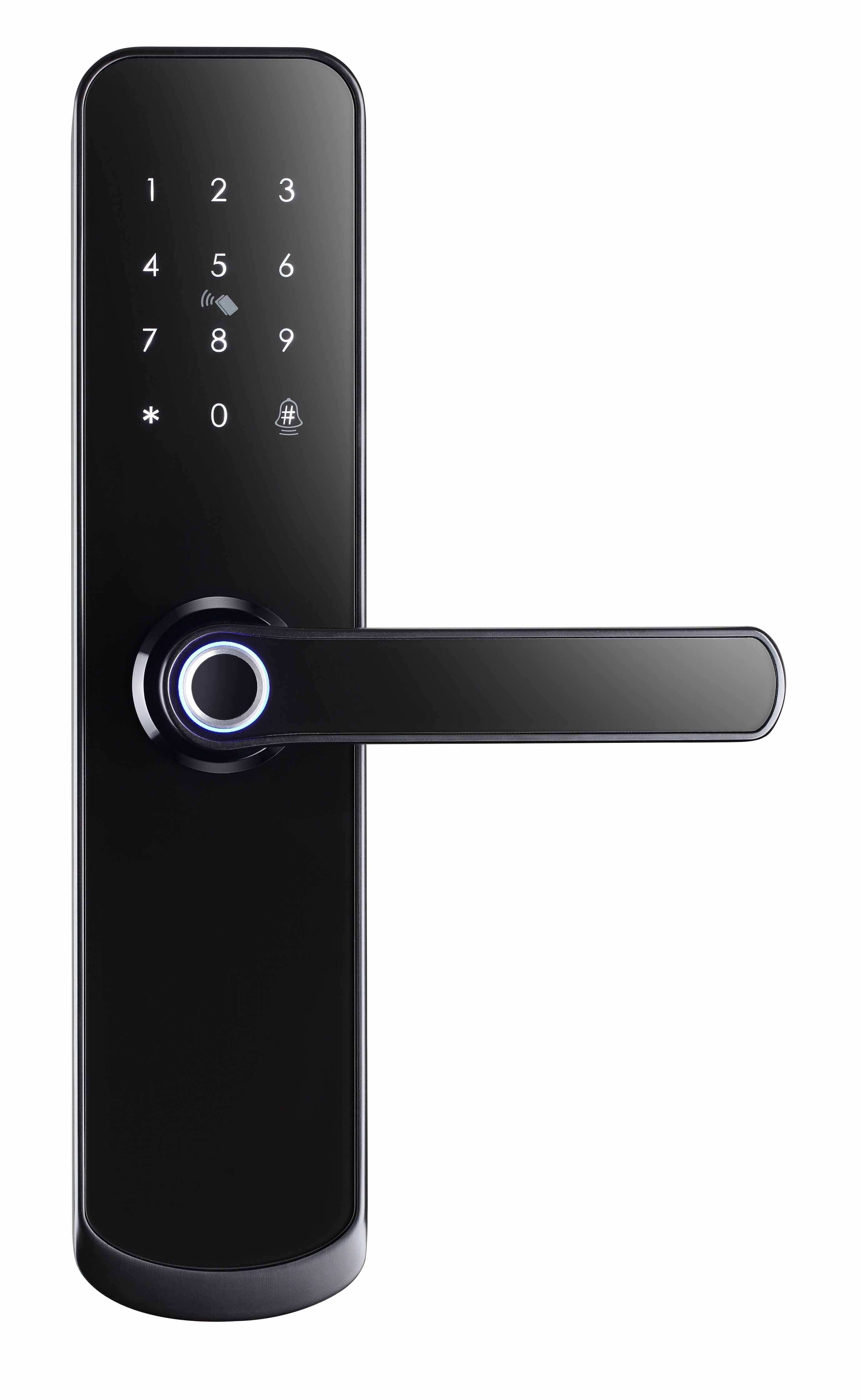 Smart Fingerprint Door Lock – 5-in-1 Keyless Entry | App, Password, Card & Mechanical Key - SL5