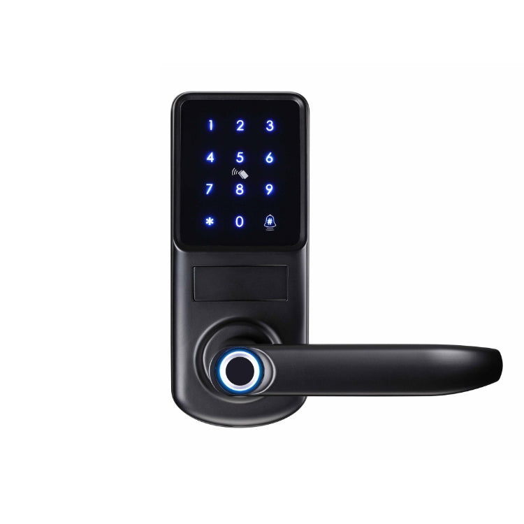 Smart Fingerprint Door Lock – 5-in-1 Keyless Entry | Tuya App, Card, Passcode & Mechanical Key - SL6