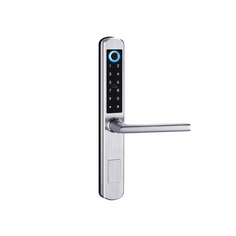 Smart Fingerprint Door Lock – 5-in-1 Unlock, Tuya App, 300 Users, Stainless Steel - SL7