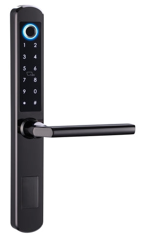 Smart Fingerprint Door Lock – 5-in-1 Unlock, Tuya App, 300 Users, Stainless Steel - SL7