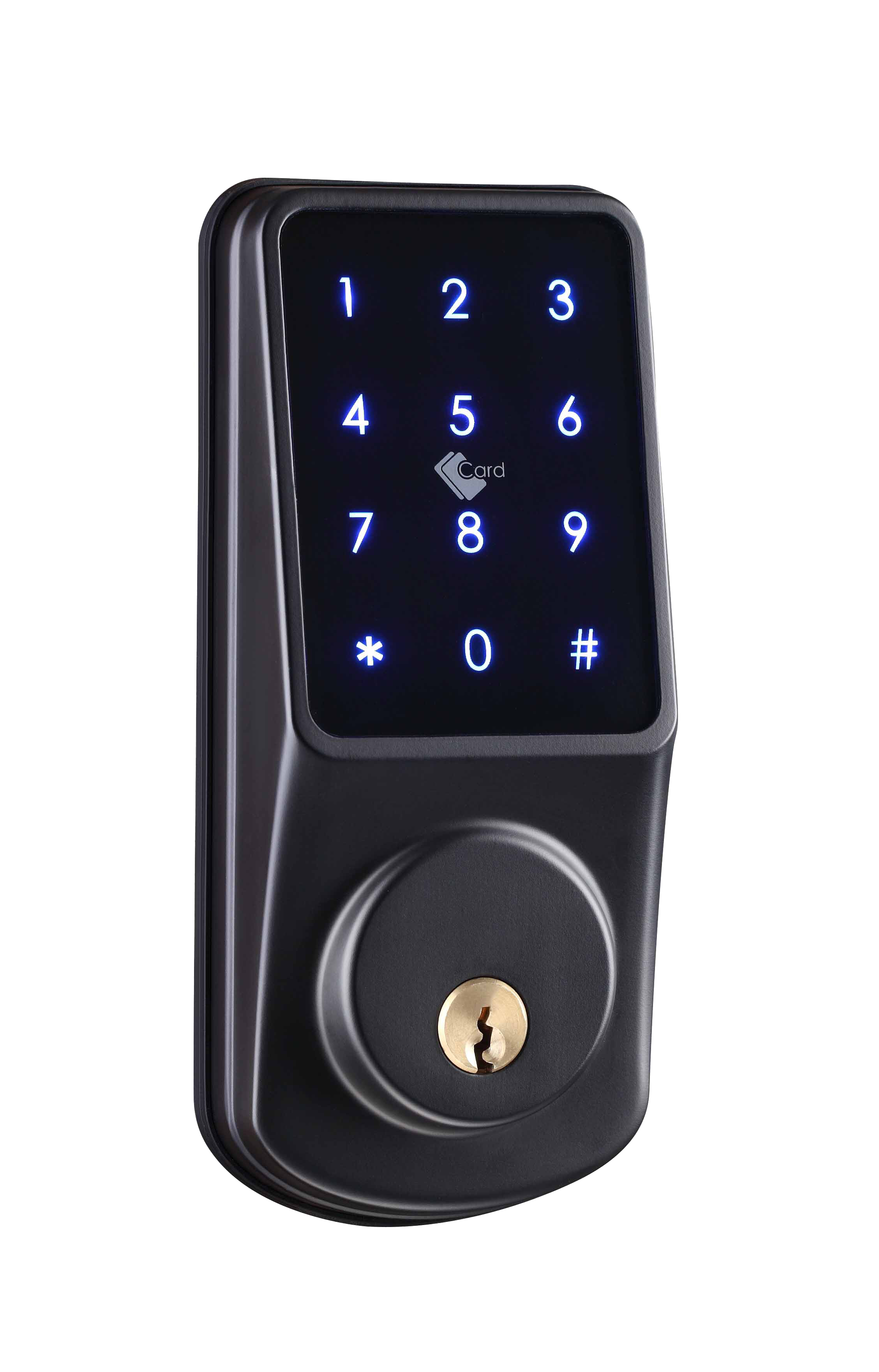 Smart Door Lock with Fingerprint, Keypad, Card & App Control – SL8