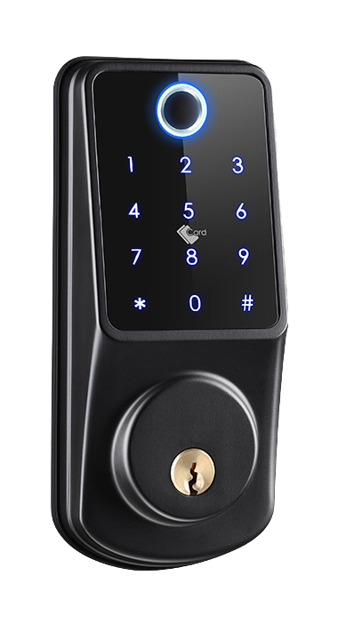 Smart Door Lock with Fingerprint, Keypad, Card & App Control – SL8