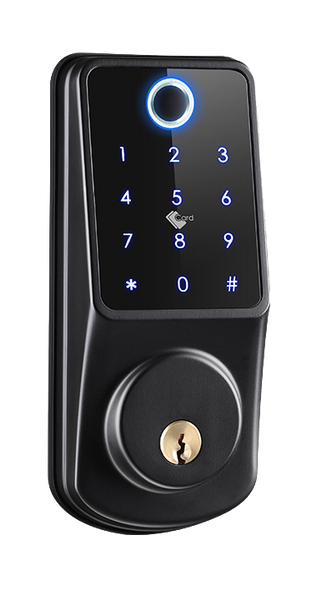 Smart Door Lock - Fingerprint | Keypad | Card | Tuya / TTLock App – SL ...