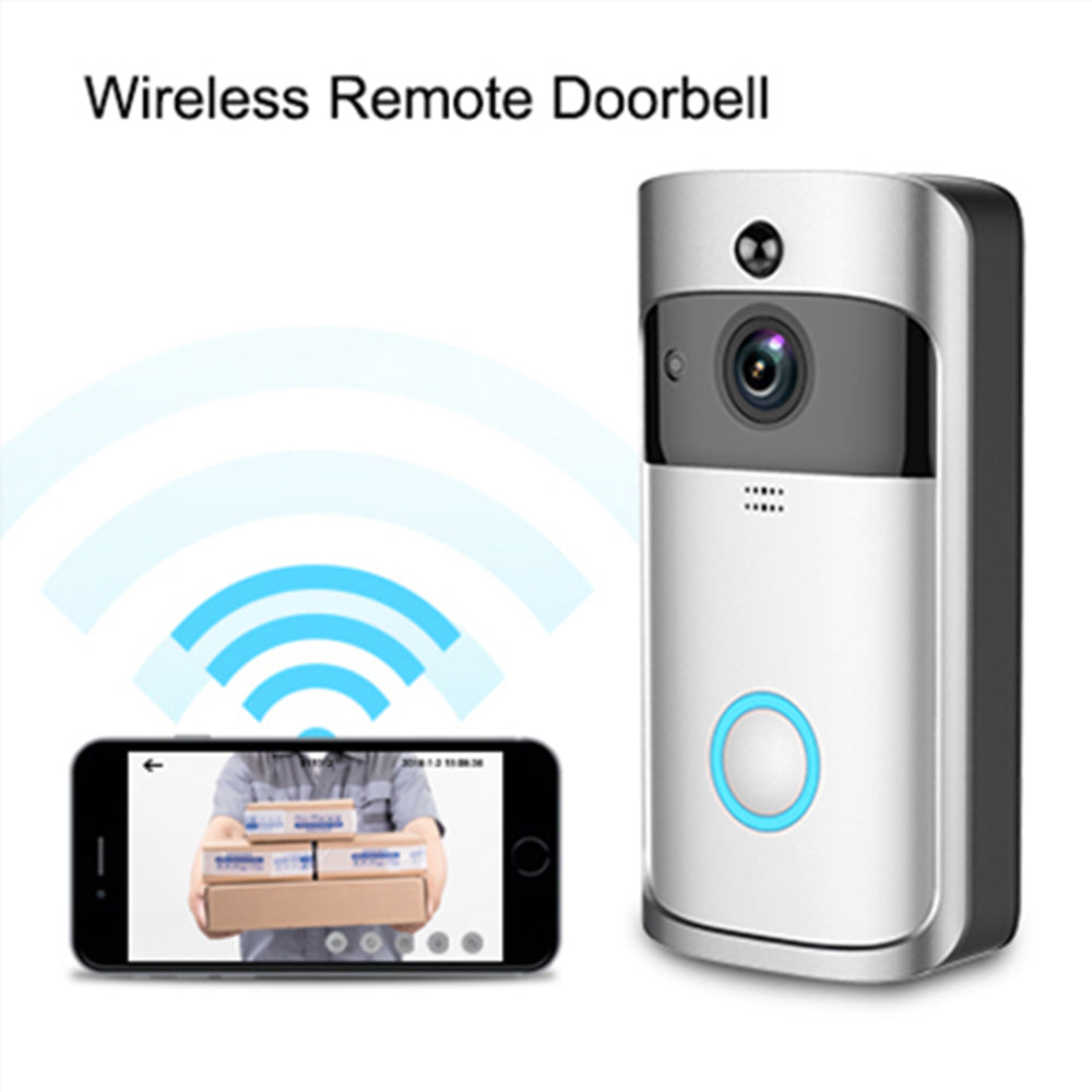 Wi-Fi Smart Camera Doorbell With Memory Card Slot