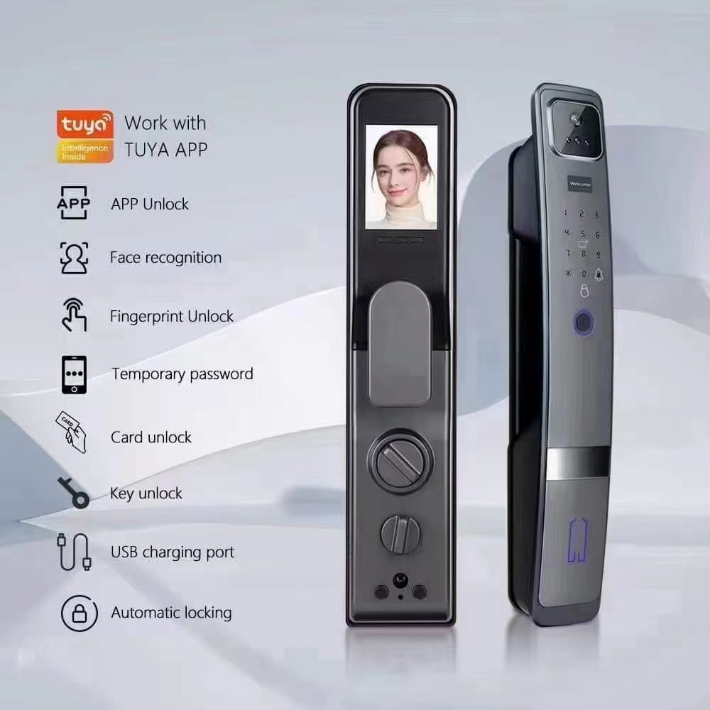TTLock face recognition lock with camera and screen TA-CM05 – view 14