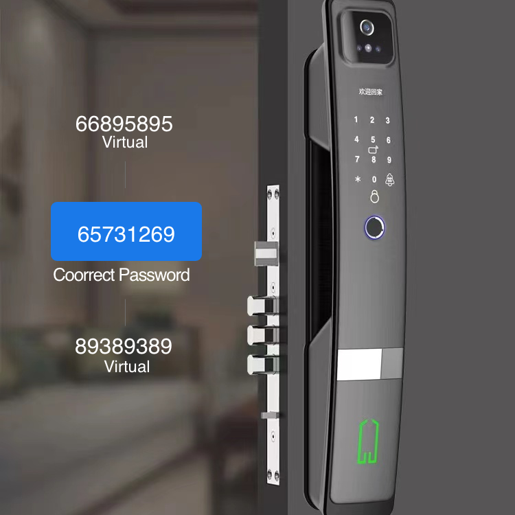 TTLock face recognition lock with camera and screen TA-CM05 – view 6