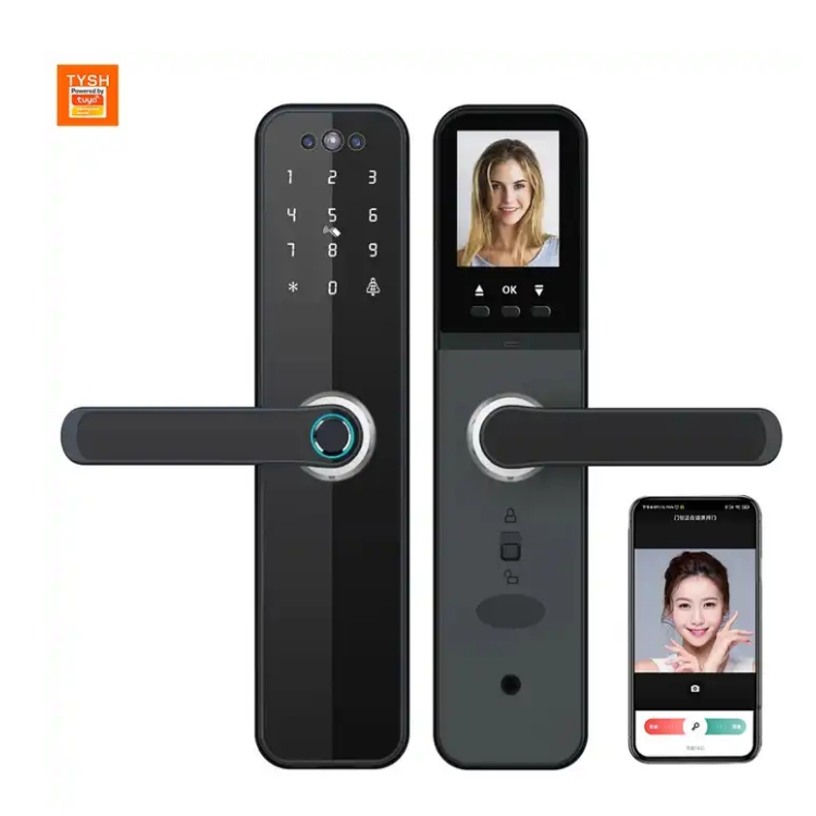 TTLock face recognition smart lock with camera TA-CM08