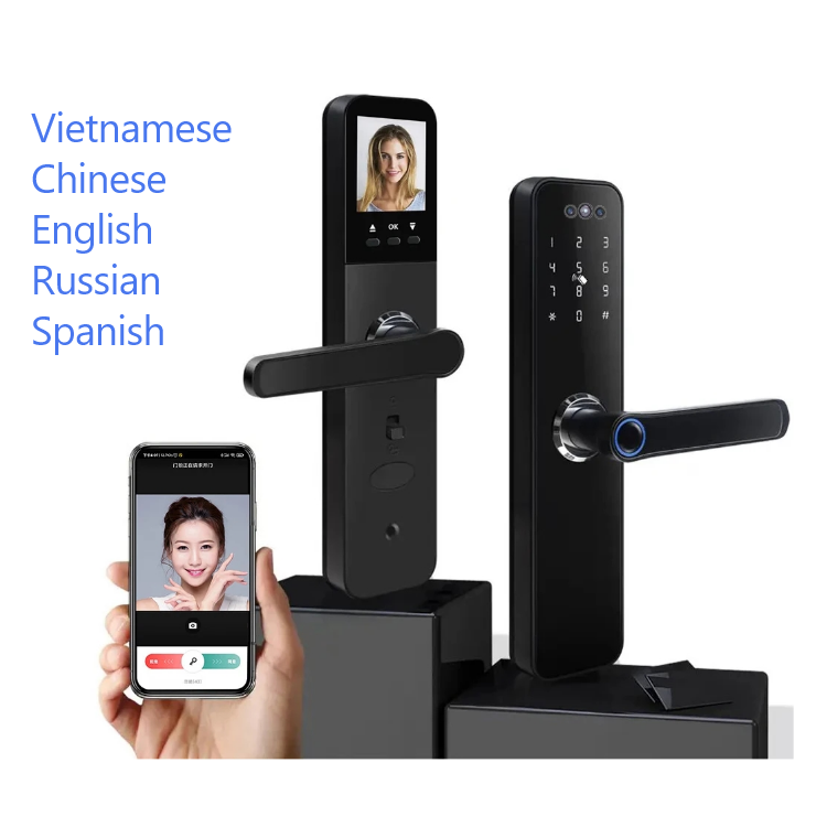 TTLock face recognition smart lock with camera TA-CM08 – view 4