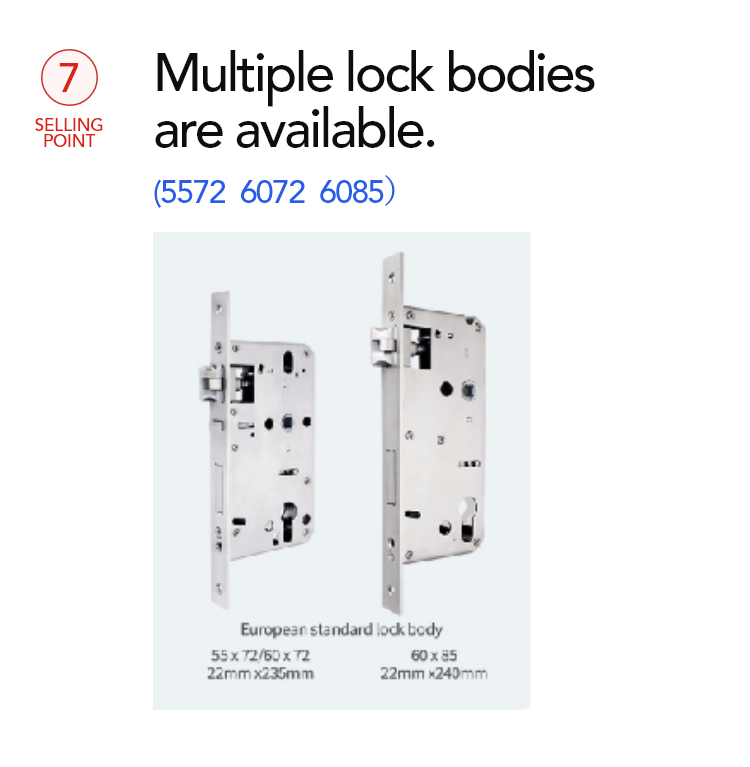 TTLock smart door lock with camera and screen TA-CM03 – view 10