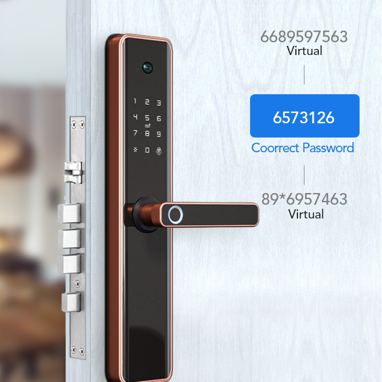 TTLock smart door lock with camera and screen TA-CM03 – view 2