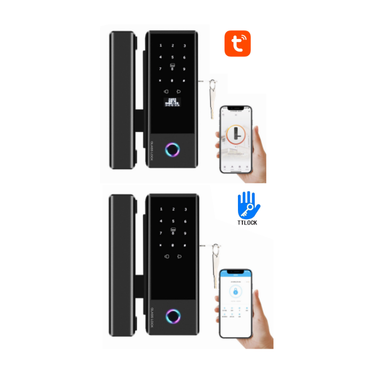 TTLock smart glass door lock TA-GL05