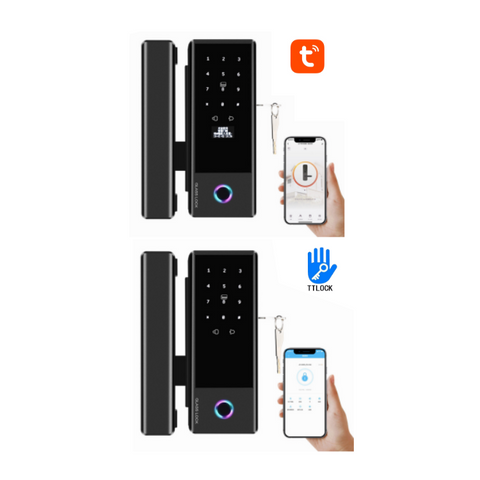 TTLock smart glass door lock TA-GL05
