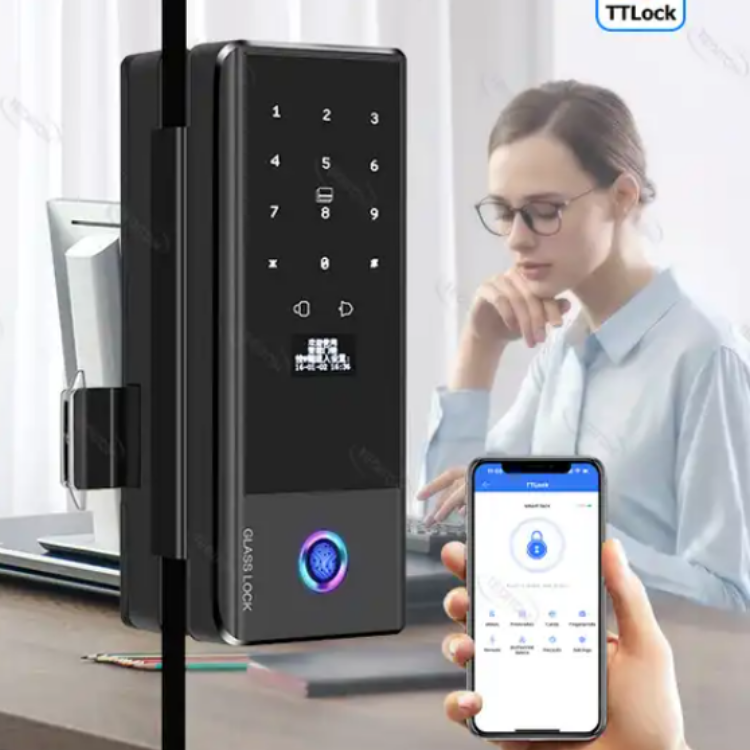 TTLock smart glass door lock TA-GL05 – view 7