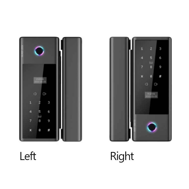 TTLock smart glass door lock TA-GL05 – view 8