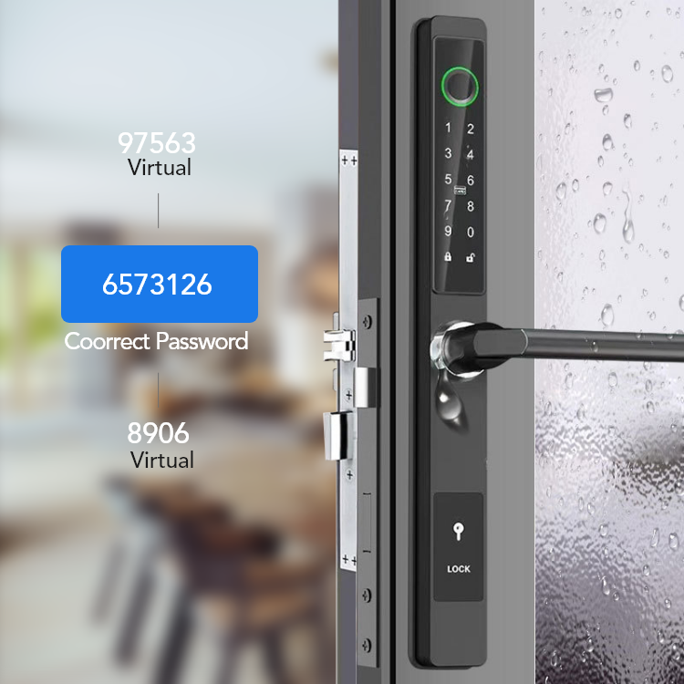 TTLock waterproof smart mortise lock TA-DL22 – view 5