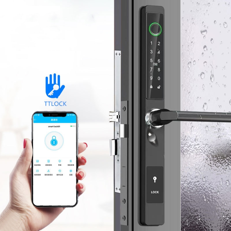 TTLock waterproof smart mortise lock TA-DL22 – view 6