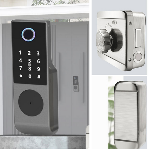TTLock waterproof smart rim lock TA-RL29