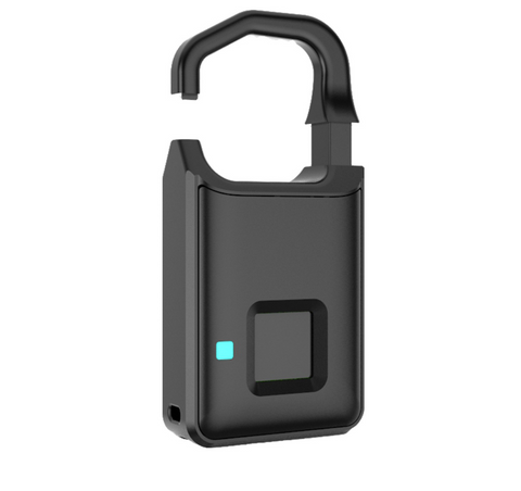 Fingerprint Padlock Smart Lock - Anti-Theft Door Lock, Outdoor Door Padlock, Luggage Lock - P4 Fingerprint Padlock