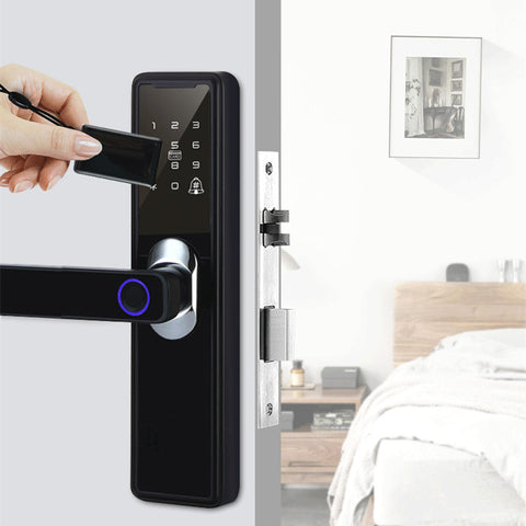 SecureEntry: Smart Lock for Apartment and Hotel Room Interior Doors