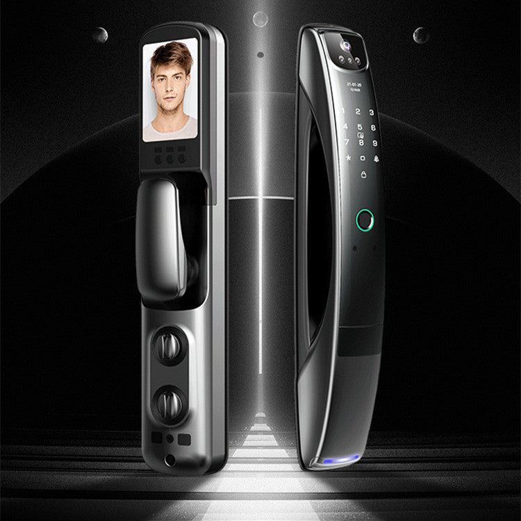 Fully Automatic Smart Doorlock, 3D Face Recognition, Fingerprint, Passcode, TUYA APP