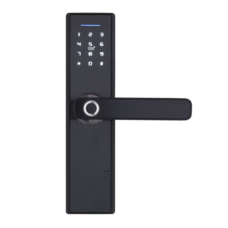 Tuya APP Fingerprint Smart Lock, NFC Card, Password, Remote Control Mode